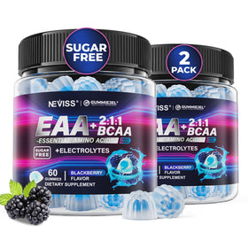EAA Gummies NEVISS 120ct vue avant avec emballage