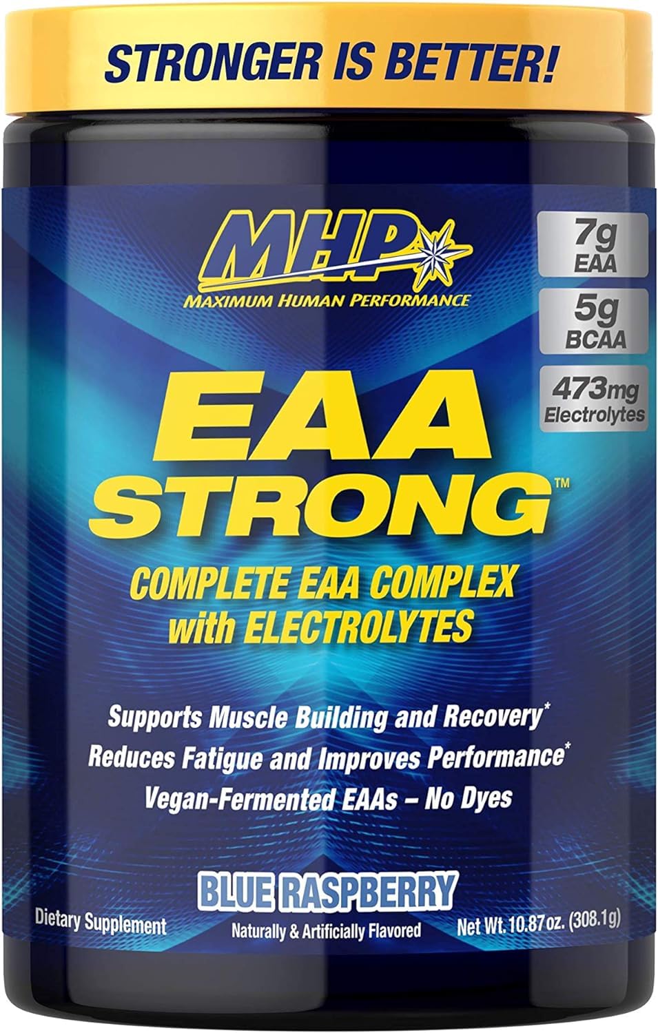 EAA Strong Maximum Human Performance poudre de 422g vue de face