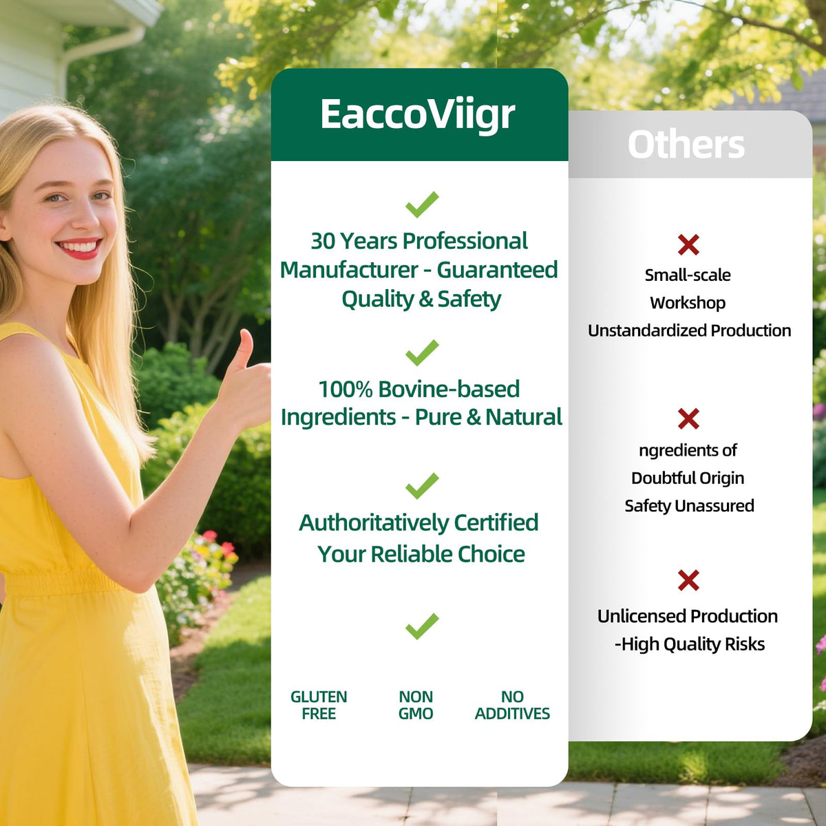 EaccoViigr Capsules Vides Taille 000, certification casher et halal