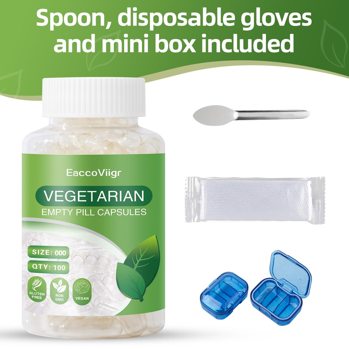 EaccoViigr micro-spoon pour mesure précise inclus dans le kit