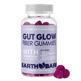Earth Bare Gummies Prébiotiques 60 Gouttes Saveur Baie vue de face