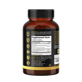 Earth Elixir Complément 4-en-1 Berbérine avec un verre d'eau
