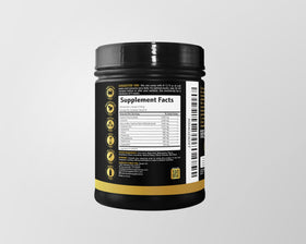 Earth Elixir Créatine HMB 649g avec d'autres compléments alimentaires