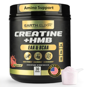 Earth Elixir Créatine HMB 649g pot avant