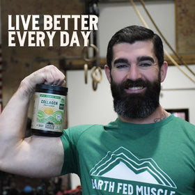 Earth Fed Muscle Collagen Peptides 558g nutritional information