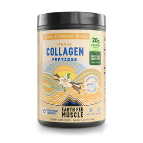 Earth Fed Muscle Collagène Vanille 20g Protéine - vue avant