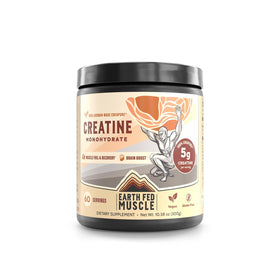 Earth Fed Muscle Créatine Monohydrate 300g vue de face
