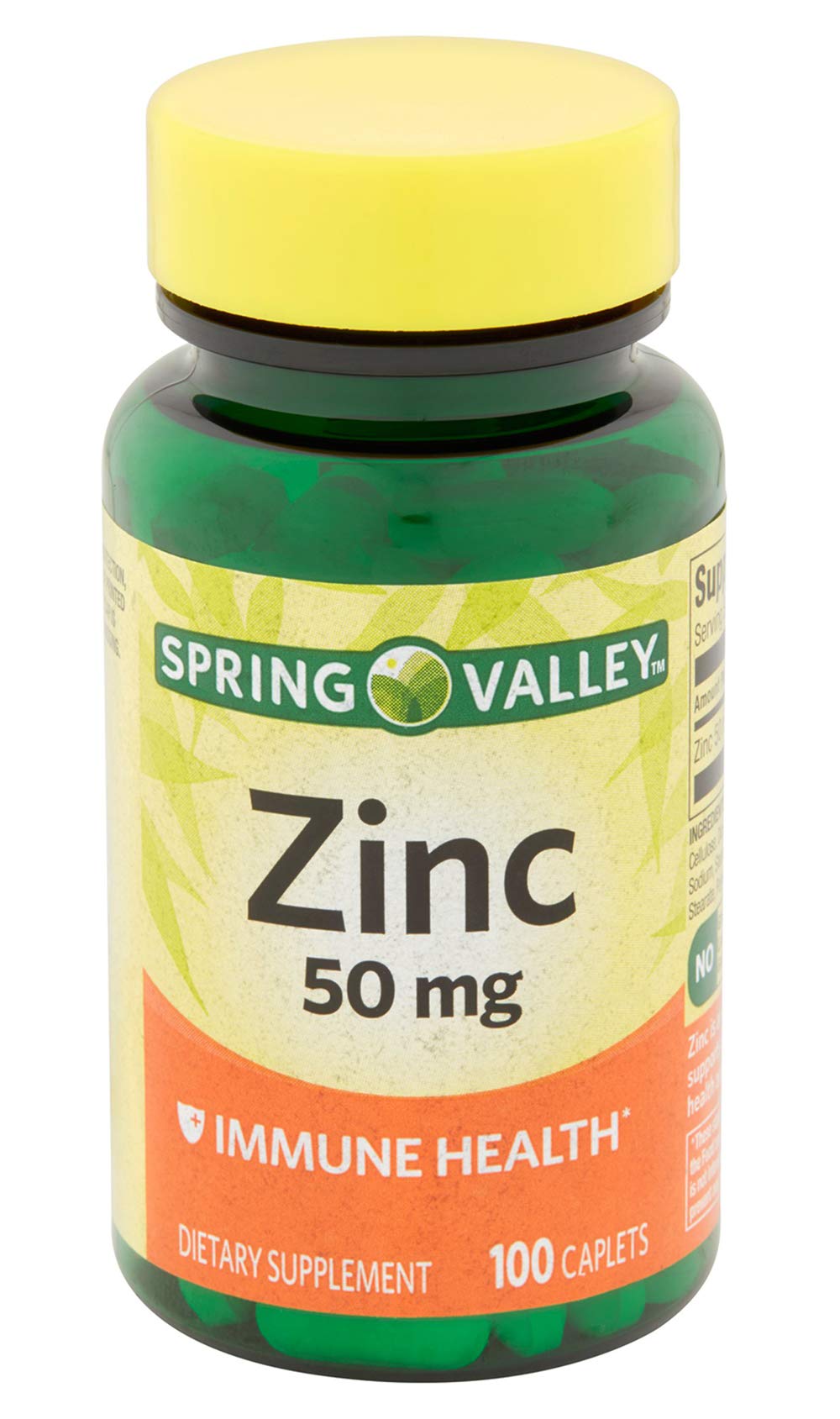 Earth&ME zinc 50 mg comprimés avec verre d'eau