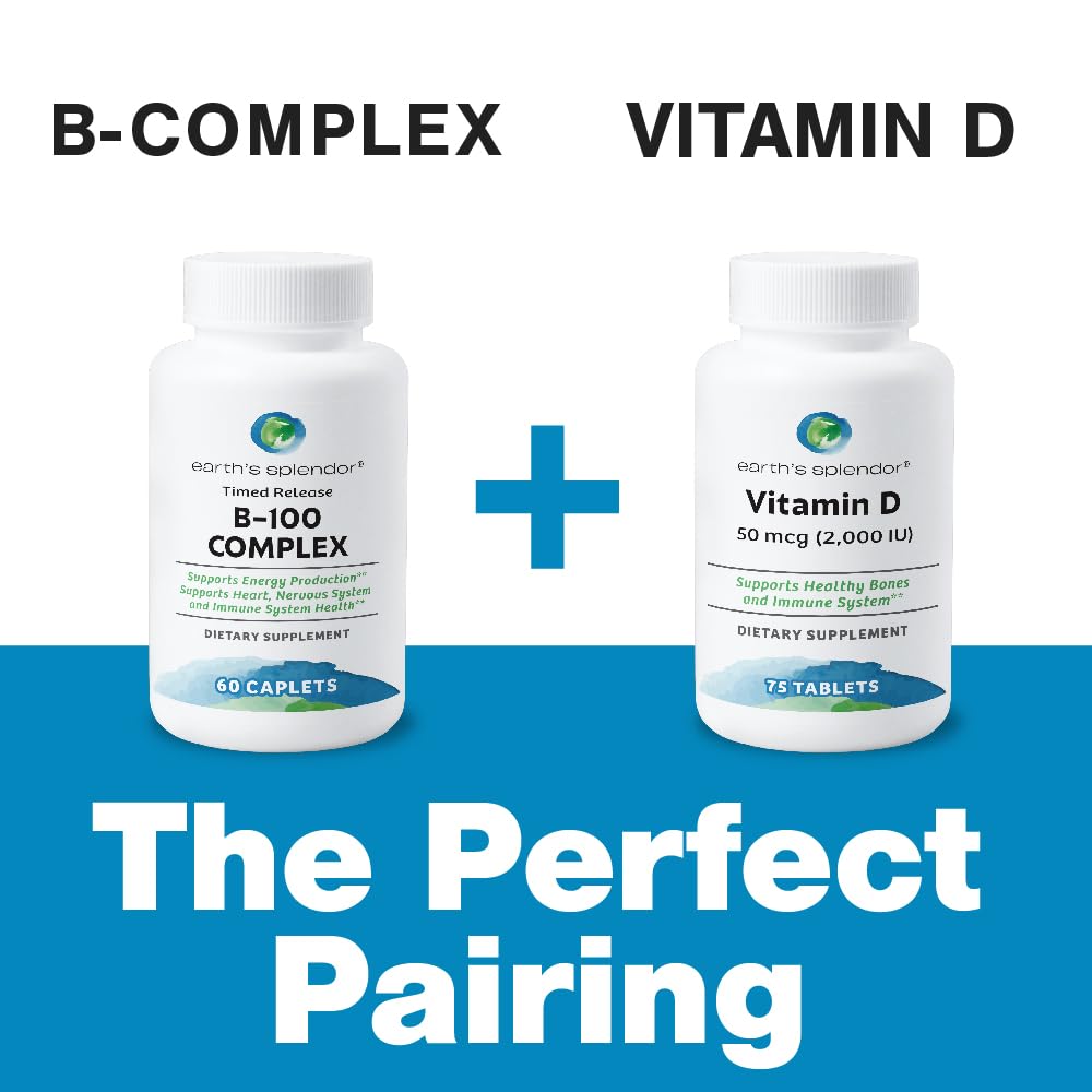 Earth's Splendor B Complex ingredients list