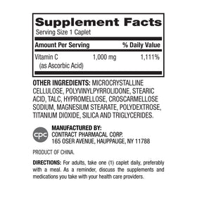 Earth's Splendor Complément Alimentaire Vitamine C 1000 mg comprimés