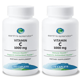 Earth's Splendor Complément Alimentaire Vitamine C 1000 mg pack avant