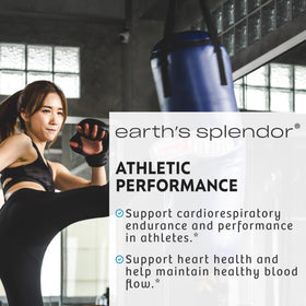 Earth's Splendor Extrait de Betterave capsules sur une table