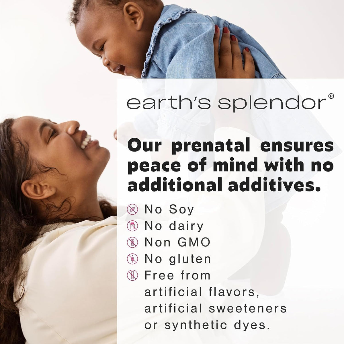 Earth's Splendor Multivitamines Prénatales 180 Comprimés avec emballage