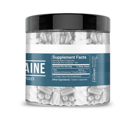 Earthborn Elements 200 capsules TMG à l'intérieur de l'emballage