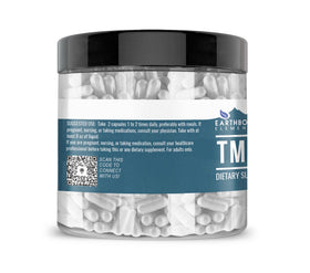 Earthborn Elements 200 capsules TMG avec étiquette visible
