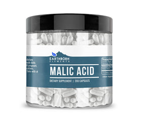 Earthborn Elements Acide Malique 200 capsules vue avant