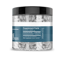 Earthborn Elements DMAE Bitartrate, capsule en gros plan