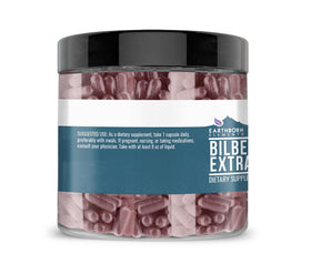 Earthborn Elements Extrait de Myrtille capsules sur fond blanc