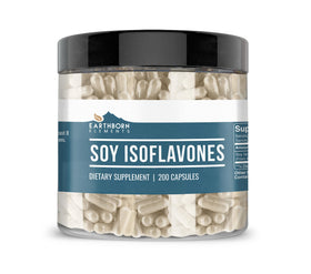 Earthborn Elements Isoflavones de Soja 200 Capsules vue avant