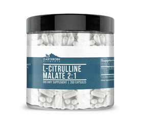 Earthborn Elements L-Citrulline DL-Malate 200 Capsules vue avant