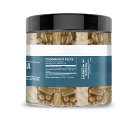 Earthborn Elements Rehmannia Herb 200 capsules sur fond blanc