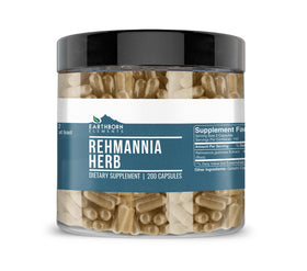 Earthborn Elements Rehmannia Herb 200 capsules vue de face
