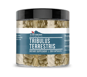 Earthborn Elements Tribulus Terrestris 200 capsules, vue avant du flacon