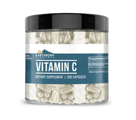 Earthborn Elements Vitamine C 200 capsules vue avant