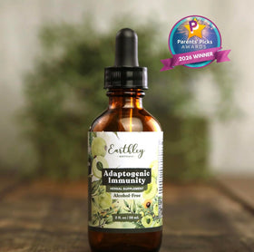 Earthley Wellness Adaptogenic daily wellness 132g - étiquette et ingrédients