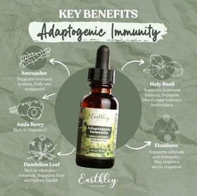 Earthley Wellness Adaptogenic daily wellness 132g - vue arrière