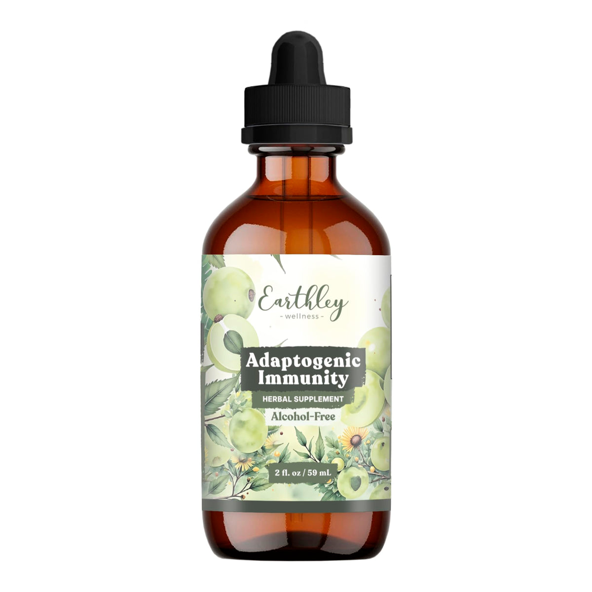 Earthley Wellness Adaptogenic daily wellness 132g - vue de face