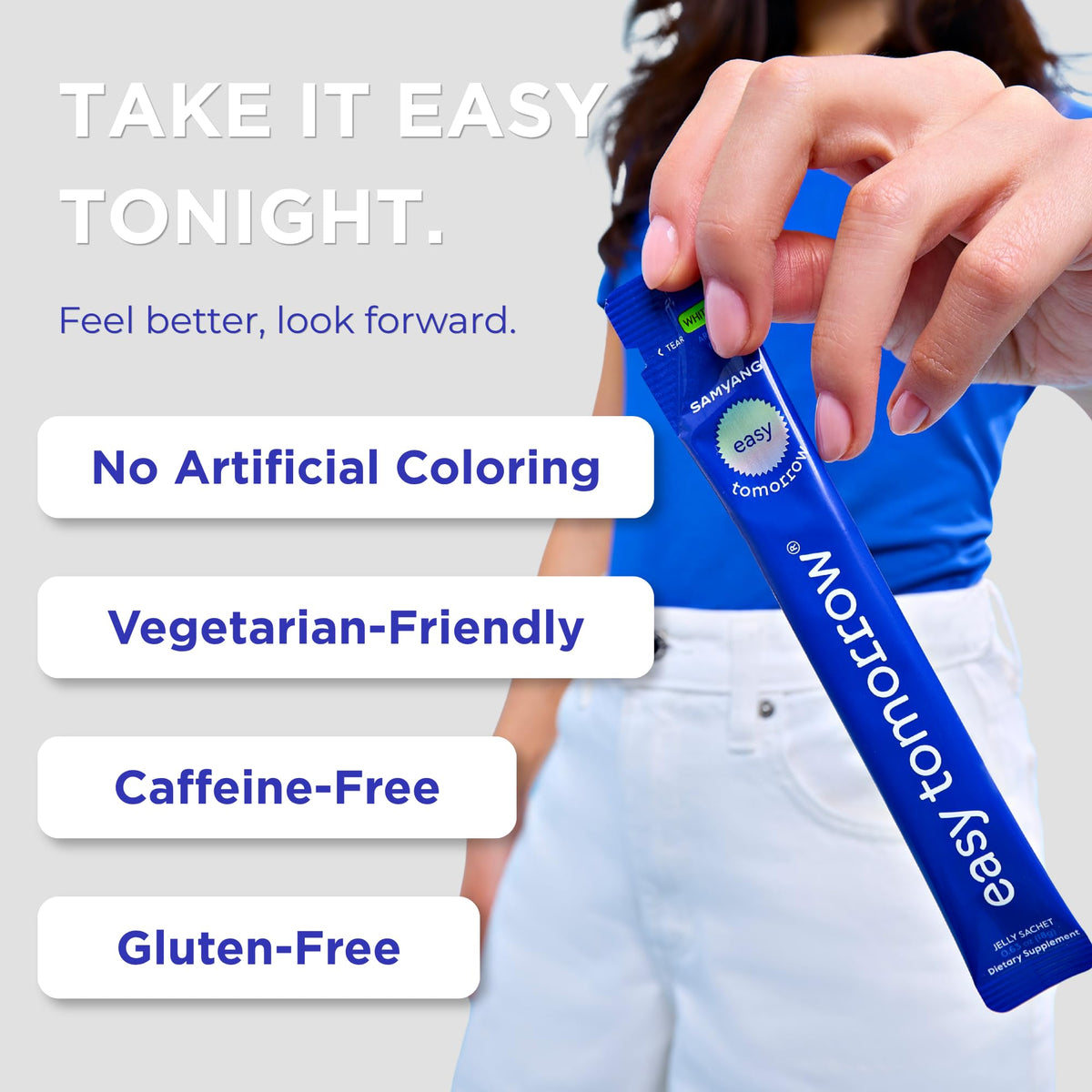 EASY TOMORROW Solution Pré-Drink utilisation en soirée