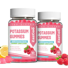 EAZGOO Bonbons au Potassium 1000mg vue avant avec emballage