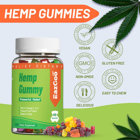 EAZGOO Gommes de Chanvre - utilisation quotidienne