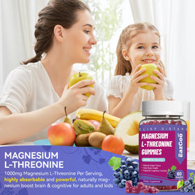 EAZGOO Gummies au Thréonate de Magnésium 1000mg, dosage recommandé