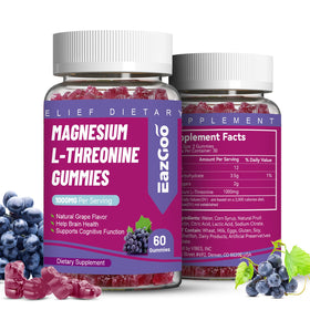 EAZGOO Gummies au Thréonate de Magnésium 1000mg, vue avant