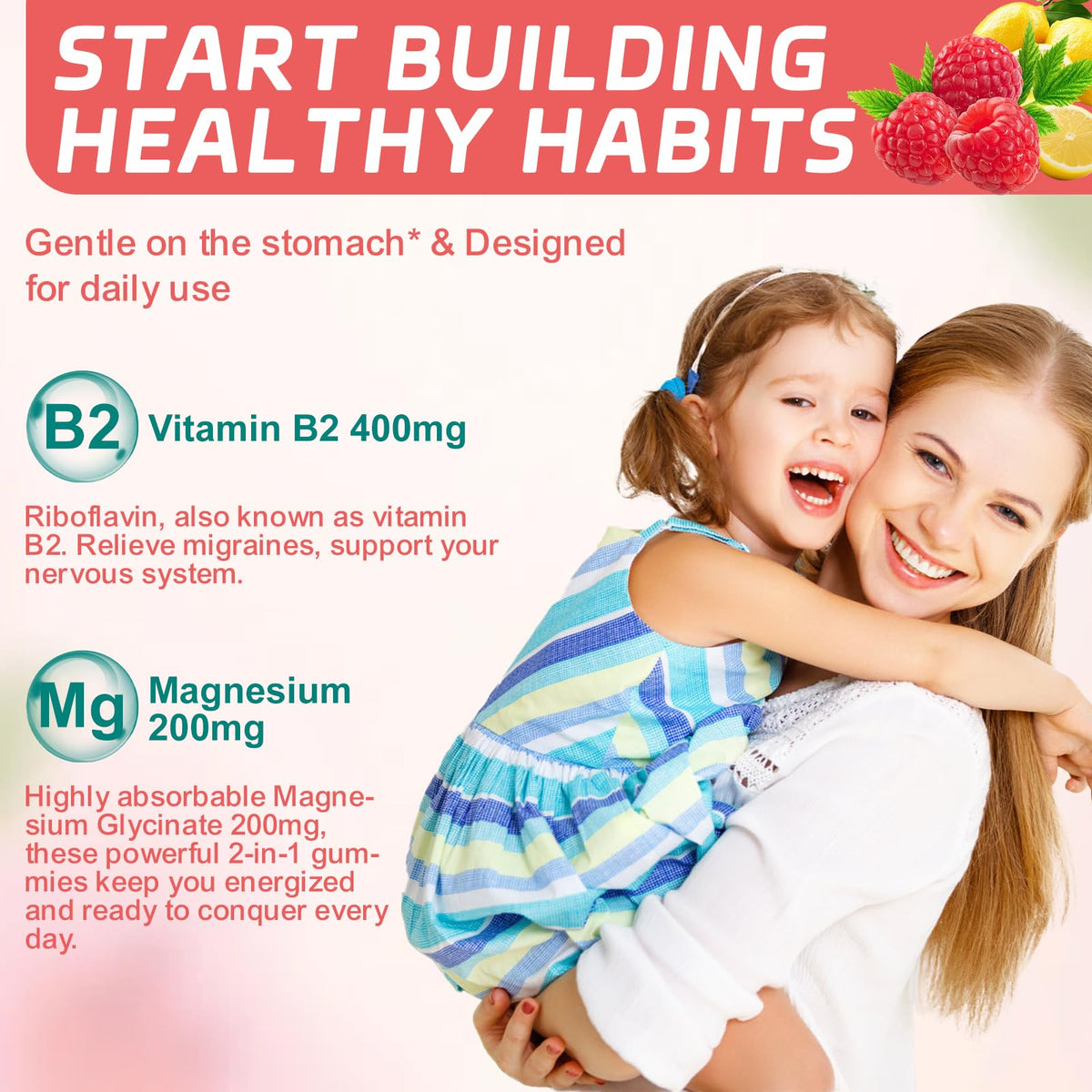 EAZGOO Gummies B2 400mg Riboflavine emballage ouvert
