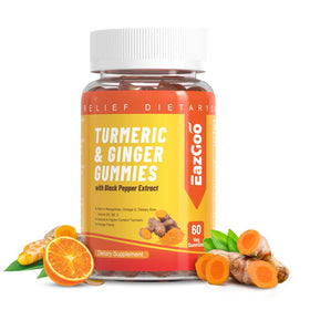 EAZGOO Gummies de Curcuma 500mg devant l'emballage