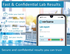 Échantillon sécurisé pour test hépatique Verisana