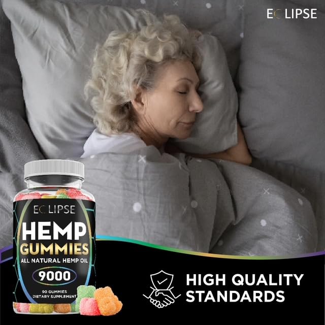 Eclipse Hemp Bonbons au Chanvre contenant 180 gummies