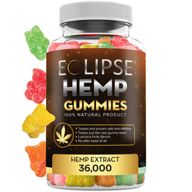 Eclipse Hemp Bonbons Gélifiés 36 000 MG - vue de face