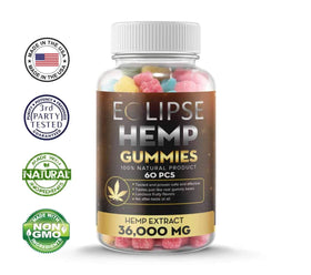 Eclipse Hemp Bonbons Gélifiés 600 MG par bonbon - présentation