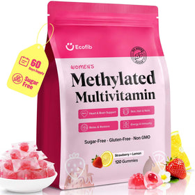 ECOFIB Multivitamines Méthylées Femme 120 Gummies devant