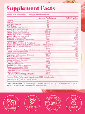 ECOFIB Multivitamines Méthylées Femme côté du sachet