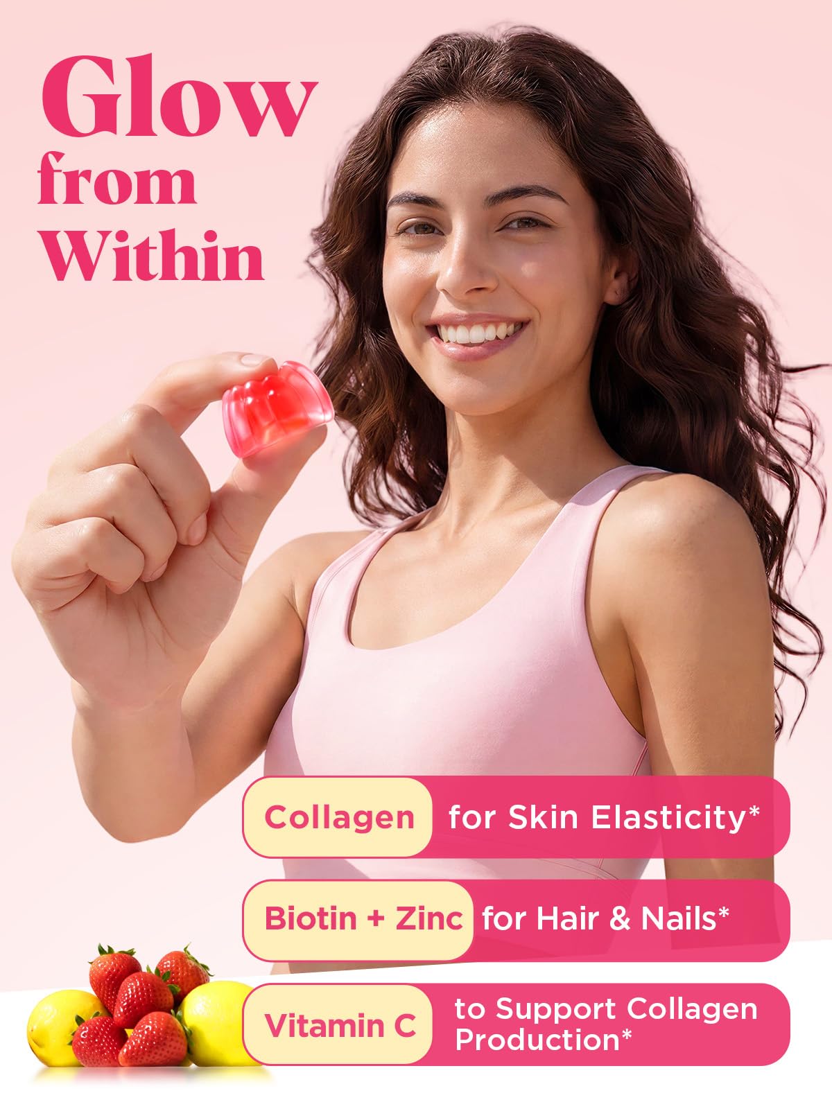 ECOFIB Multivitamines Méthylées Femme gummies à la lumière