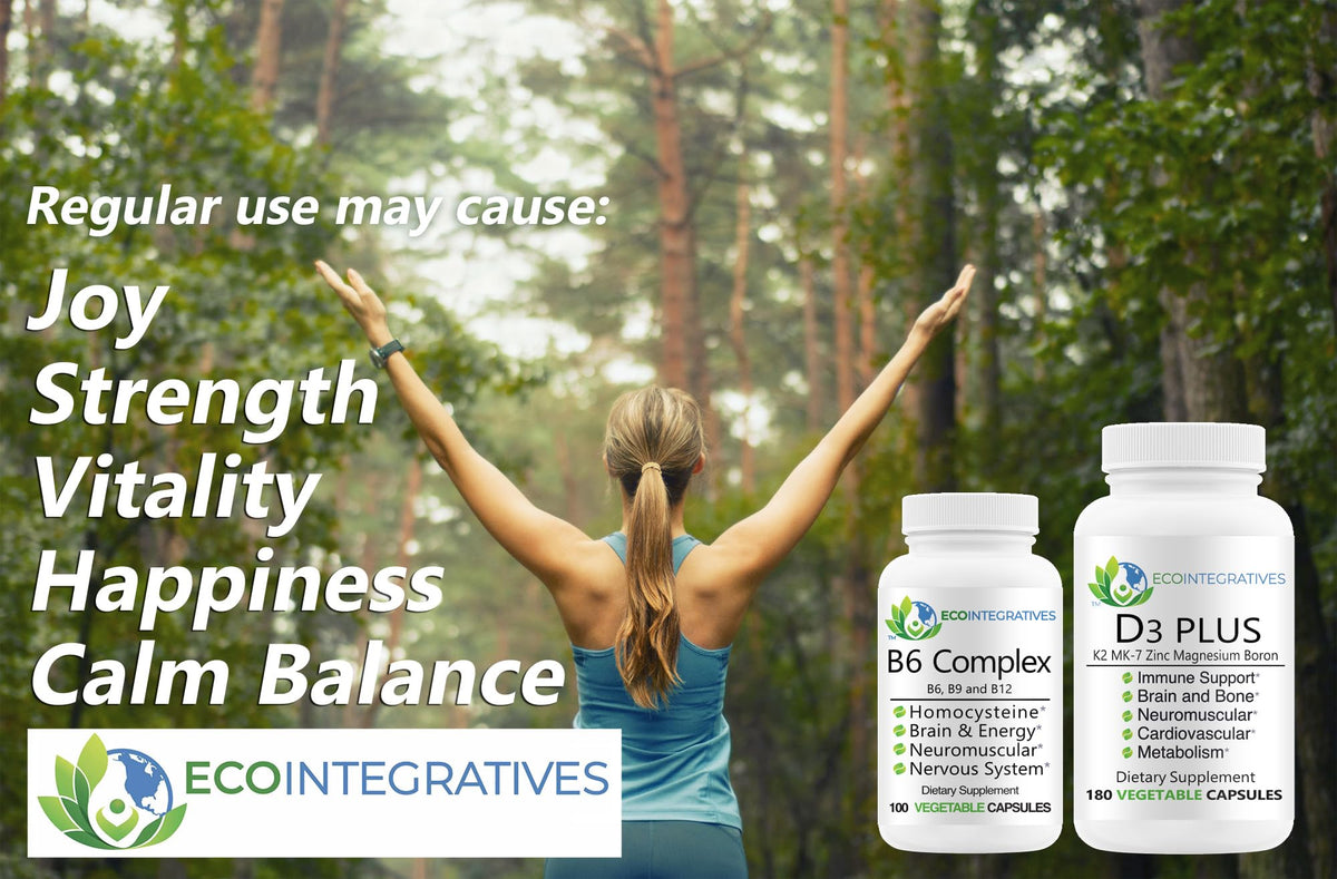 EcoIntegratives D3 Plus Boron Vitamine K2 Magnésium Zinc 180 capsules dosage