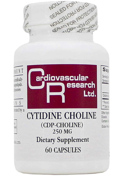 Ecological Formulas Cytidine Choline 250 mg 60 capsules, vue avant