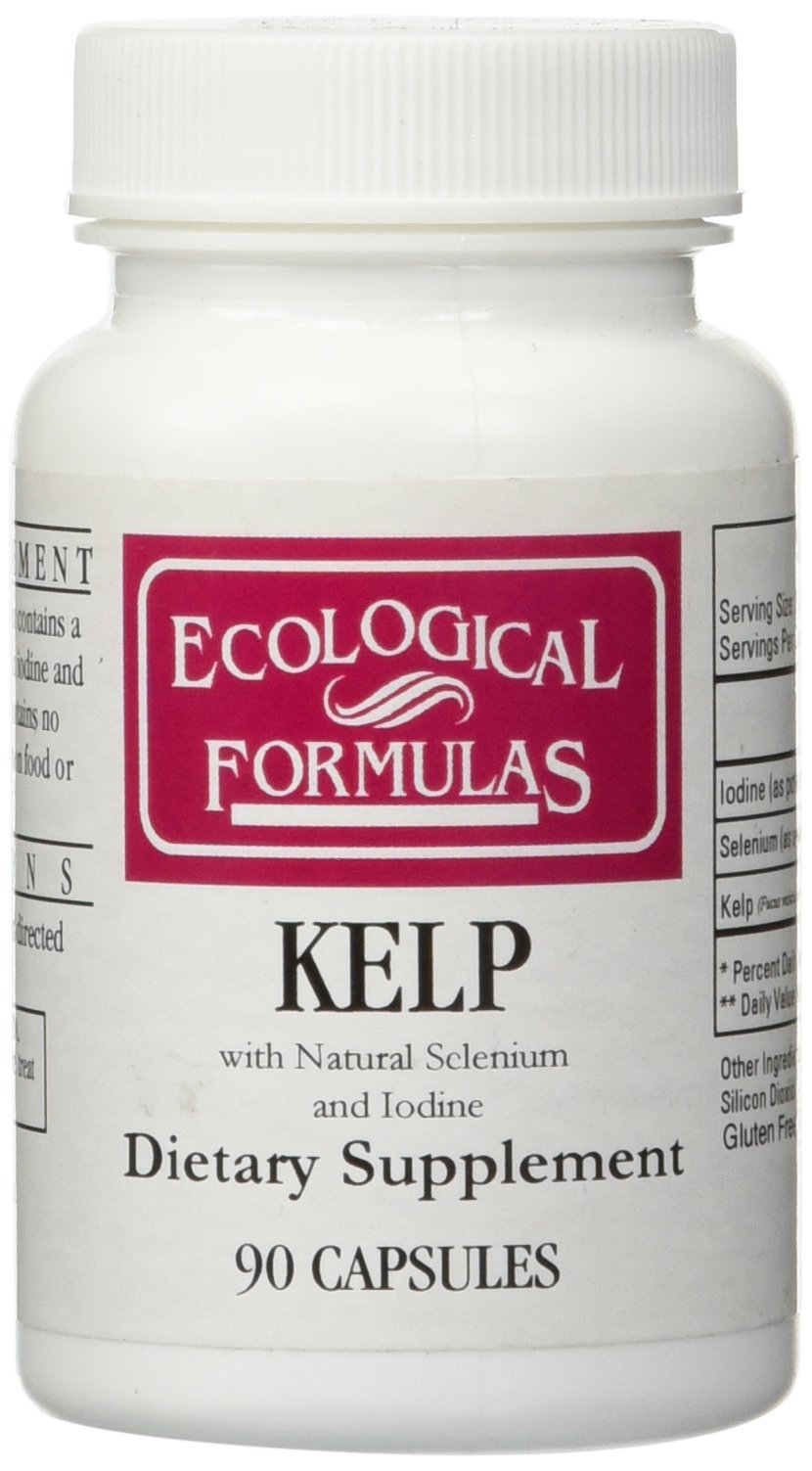 Ecological Formulas Kelp W/Selenomethionate 200 mg 90 capsules packaging