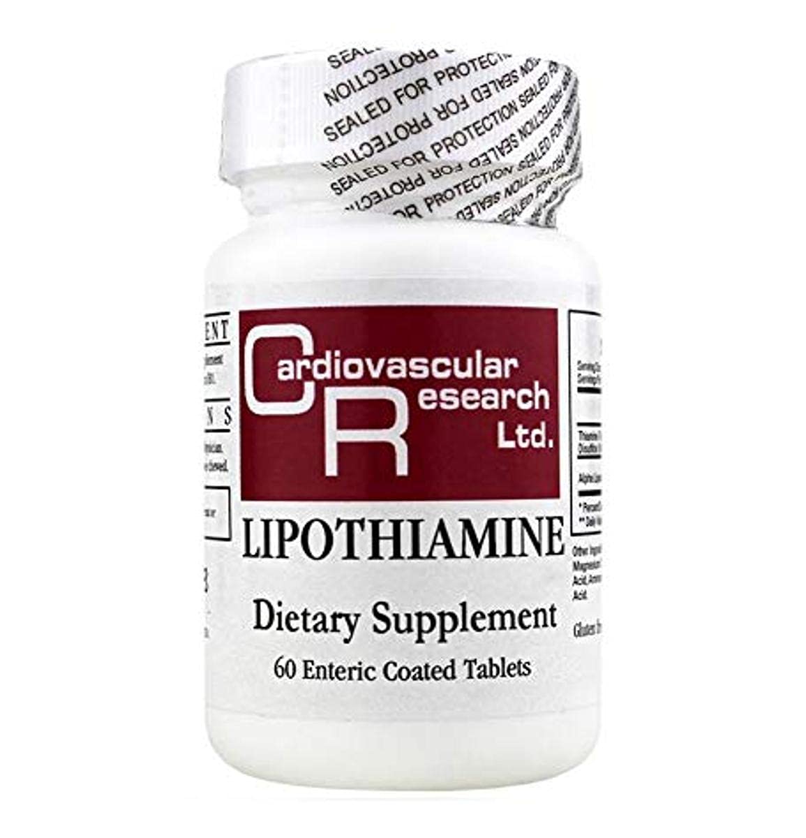 Ecological Formulas Lipothiamine 60 tablettes vue de face