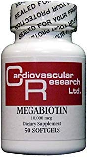 Ecological Formulas Megabiotin 7500 mcg 50 caps vue avant